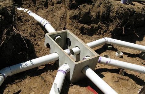 is distribution box apart of the septic system|installing a septic distribution box.